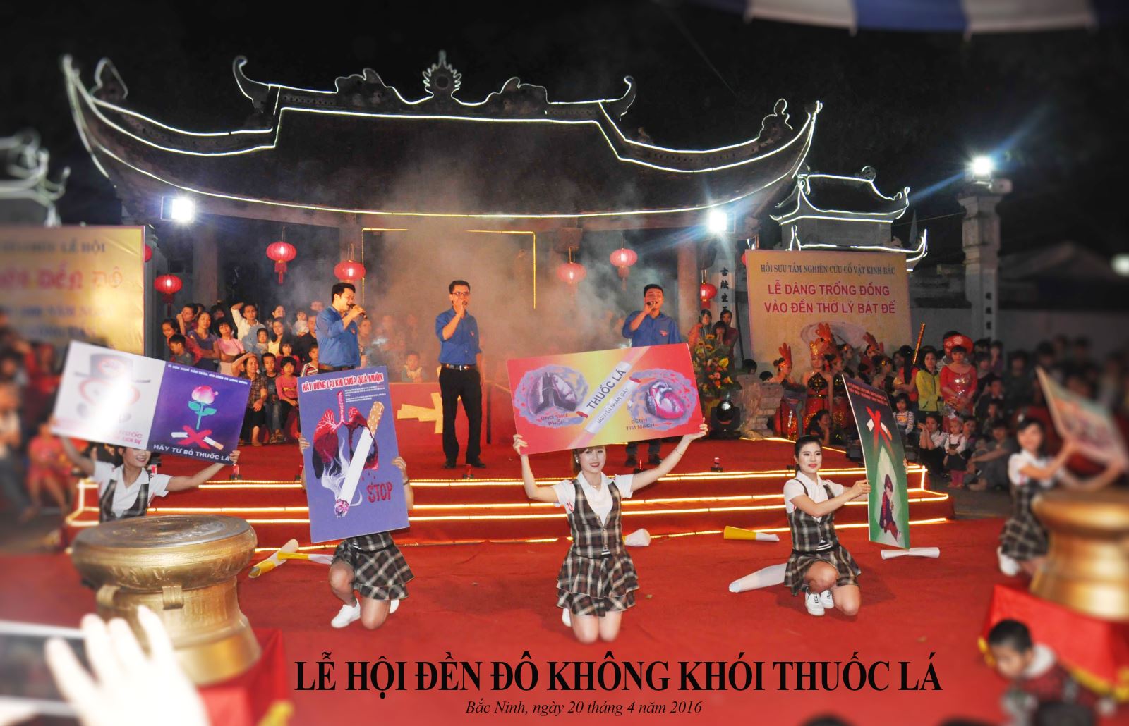 Lễ Hội Đền Đô không khói thuốc lá ngày 20 tháng 4 năm 2016